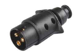 Stecker 3 polig Kunststoff