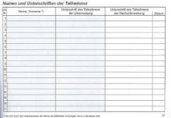 Unterweisungskontrollbuch A5 quer