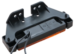 Seitenmarkierungsleuchte LED 130 mm x 32 mm Winkelhalter