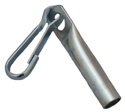 Endverschluss 8 mm mit Simplex Haken