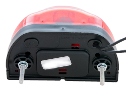 Kennzeichenleuchte LED ROT 102 mm x 59 mm 12 / 24 V