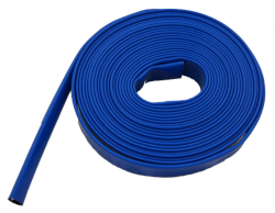 Schutzschlauch PVC für 50 mm Zurrgurtband BLAU