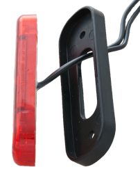 Schlussleuchte mit 5 LED's rot 88 mm x 27 mm