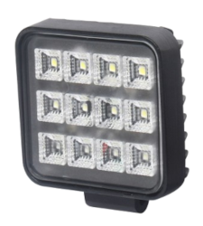 Arbeitsscheinwerfer LED 87x76 mm 12/24V 12W