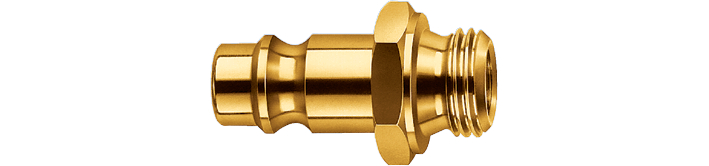 Stecknippel Messing AG 1/2"