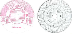 Fahrtenschreiberblatt SVG 140-24