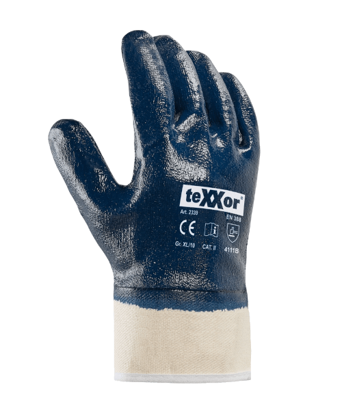 Arbeitshandschuh Nitril blau Gr. 10