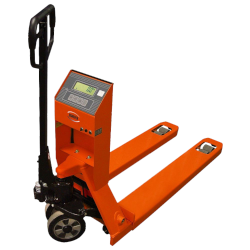 Gabelhubwagen 2,2 t 1155 mm mit Waage * GEEICHT *