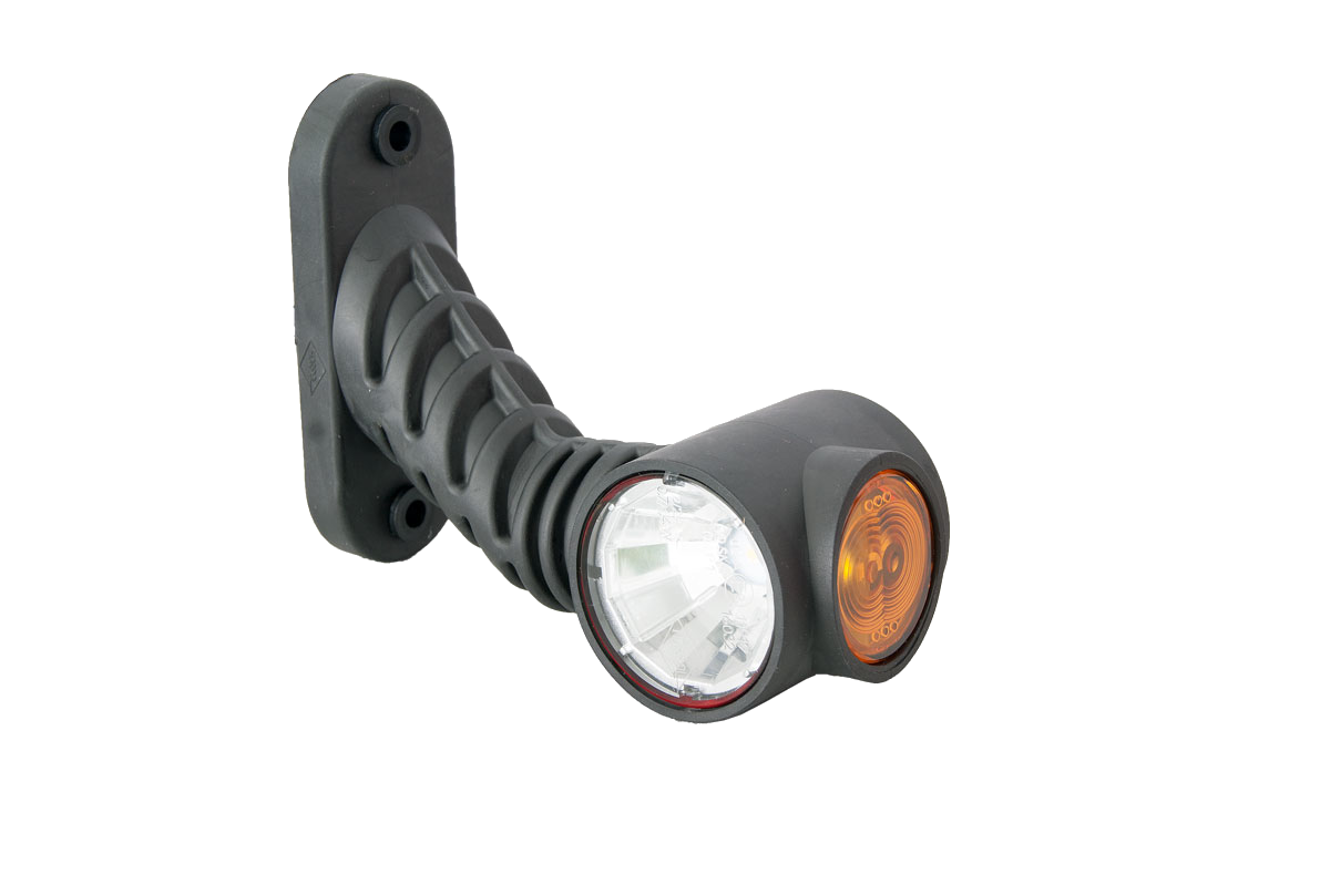 Umrissleuchte LED 12 V/24 V rechts 125 mm mittel