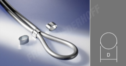 Würgeklemme 10 mm verzinkt