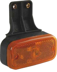 Seitenm.-Leuchte 110 x 55 mm gerader Halter