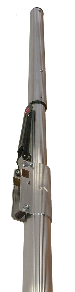 Klemmbalken SAM 2100-2850mm Fuß schwarz rund