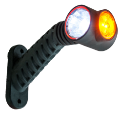 Umrissleuchte LED 12 V / 24 V rechts 175 mm lang
