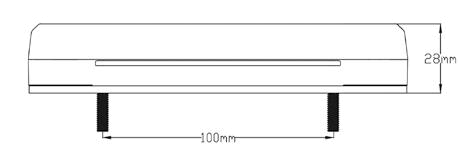 Rückleuchte LED 165 x 58 mm rechts / links