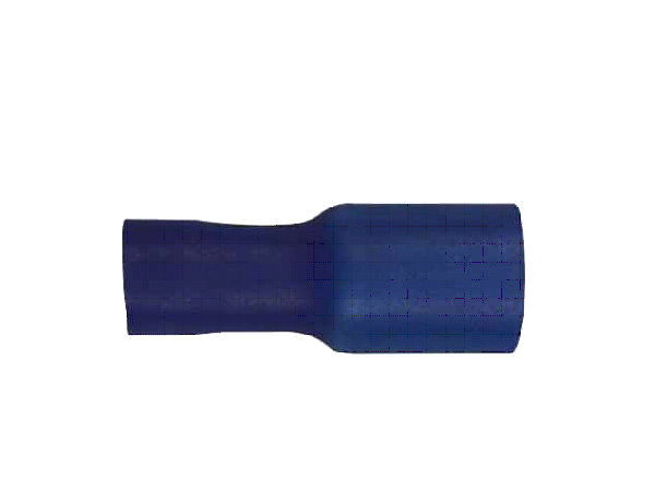 Rundsteckhülse blau Ø 5 mm