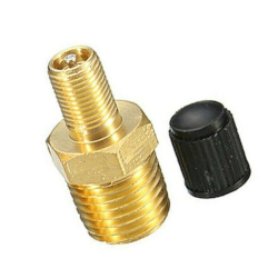 Füllventil 1/4" M8x1 für Tankstellenstecker