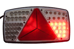 Rückleuchte LED 4 Kammer mit Dreieckrückstrahler