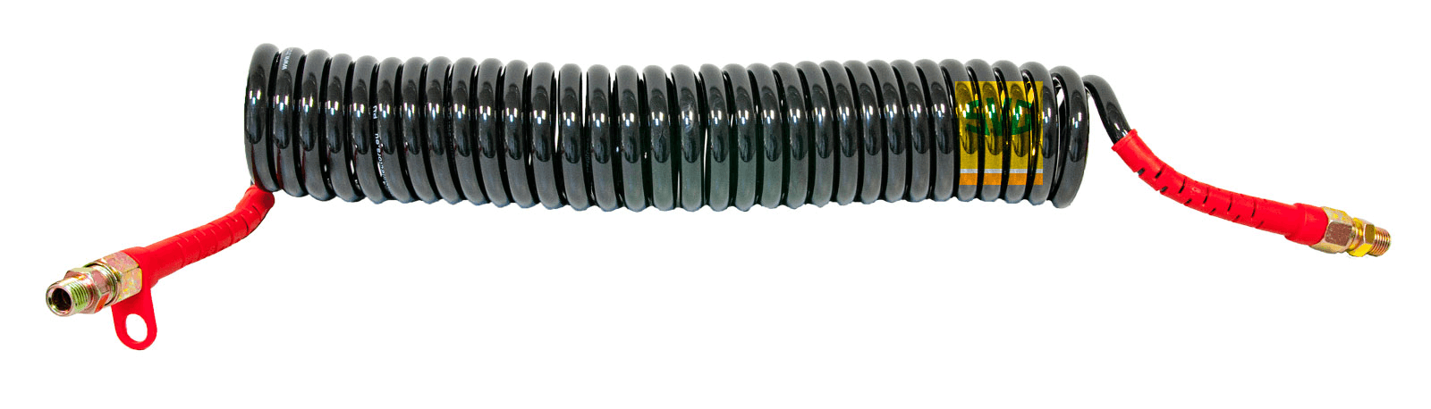 Airflex ROT "PU" 33 Windungen mit Verschraubung