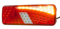 Rückleuchte rechts LED 420 x 150 mm mit Dreieck