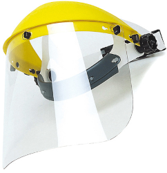 Gesichtsschutz-Set farblos 305 x 190 mm