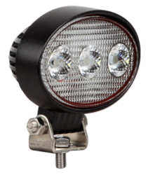 Arbeitsscheinwerfer oval LED 98 x 63 mm 9-32V