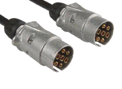 Elektrowendel 7 polig mit Stecker 12V