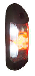Umrissleuchte LED 12 V / 24 V klarglas Länge 110 mm
