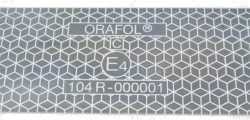 Konturmarkierung weiß 5 m ECE 104