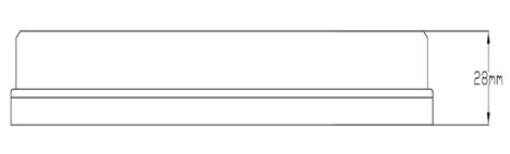 Rückleuchte LED 202 x 95 mm rechts / links