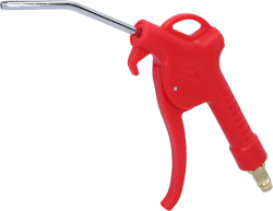 Ausblaspistole Druckluft Griff rot