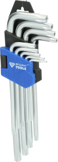Winkelstiftschlüssel-Satz 9-teilig Torx®-Profil