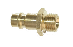 Stecknippel Messing AG 1/4"
