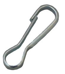 Karabinerhaken verzinkt L=55 mm