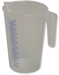 Messbecher 2 Liter Kunststoff