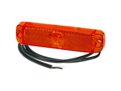Schlussleuchte 130 x 32 mm LED 12/24 V ROT