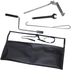 Werkzeugsatz Grizzly SnowGrip mit Kurbel