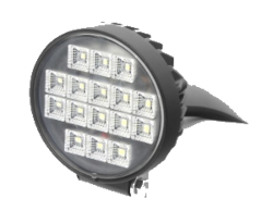 Arbeitsscheinwerfer rund LED Ø92 mm 12/24V 16W
