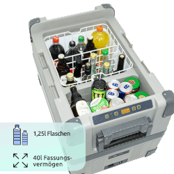 Kühlbox Prime Tech 12/24/230V Kompressor