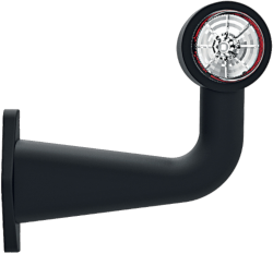 Umrissleuchte LED links 90° Gummipendel