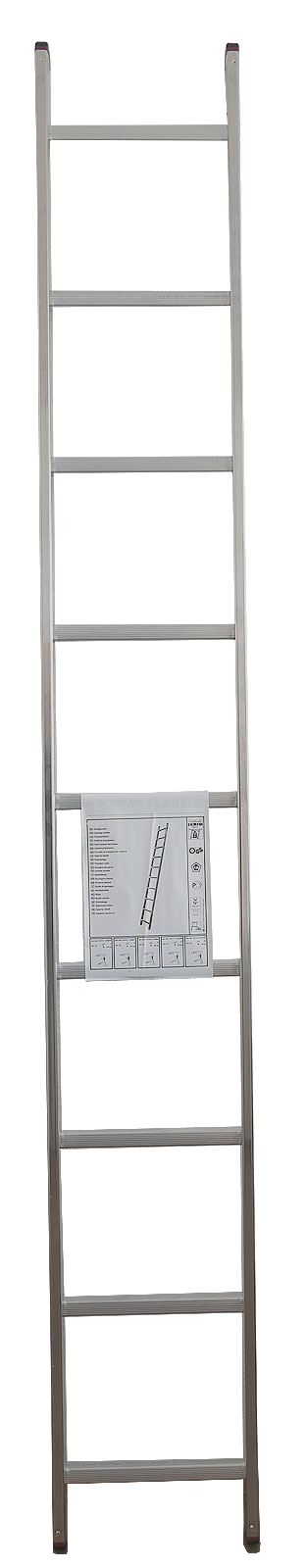 Anlegeleiter Aluminium 9 Sprossen