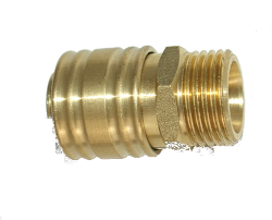 Schlauchkupplung Messing AG 1/2"